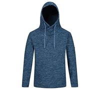 Regatta Polaire à Capuche RAYÉE et Légère Kalman Fleece Homme Captains Blue/Blue Wing FR: L (Taille Fabricant: L)