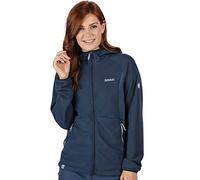 Regatta Polaire à Capuche Terota Confortable avec Panneaux latéraux Extol Stretch et Ouverture zippée intégrale Fleece Femme Dark Denim FR: XS (Taille Fabricant: 10)