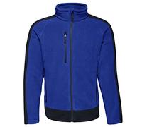 Regatta Polaire Homme zippée avec Propriété de séchage Rapide Contrast Fleece Homme New Royal/Navy FR: 3XL (Taille Fabricant: XXXL)