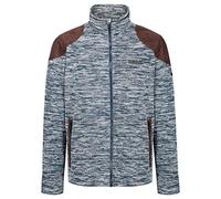 Regatta Polaire Jacquard Cranston avec Ouverture zippée Fleece Homme Blue Wing FR: XL (Taille Fabricant: XL)