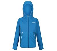 Regatta Polaire Junior à Capuche Jenning avec Panneaux latéraux Stretch et Ouverture zippée intégrale Fleece Enfant Blue Aster/Petrol Blue FR: 5XL (Taille Fabricant: 15-16)