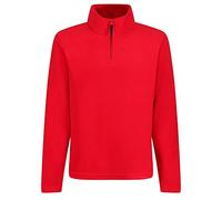 Regatta Zip Neck Veste en Micro Polaire, Rouge Classique, S Homme