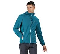 Regatta Polaire Technique à Capuche Terota avec Panneaux Extol Stretch latéraux et sous Les Bras Fleece Homme Olympic Teal/Gulfstream FR: S (Taille Fabricant: S)