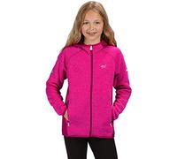 Regatta Polaire Technique Junior à Capuche Dissolver II avec matière Extensible Extol Stretch et Ouverture zippée Polaire Enfant Cabaret/Dark Cerise FR : 3XL (Taille Fabricant : 176)