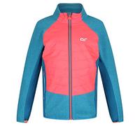 Regatta Polaire Technique Junior ELTER Effet Doudoune déperlante et Extensible Extol Stretch avec Ouverture zippée Polaire Enfant Petrol Blue/Petrol Blue FR : XXS (Taille Fabricant : 104)