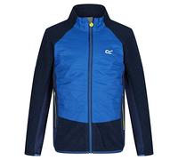 Regatta Polaire Technique Junior ELTER Effet Doudoune déperlante et Extensible Extol Stretch avec Ouverture zippée Polaire Enfant Prussian/Prussian FR : M (Taille Fabricant : 140)