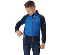 Regatta Polaire Technique Junior ELTER Effet Doudoune déperlante et Extensible Extol Stretch avec Ouverture zippée Polaire Enfant Prussian/Prussian FR : XS (Taille Fabricant : 116)