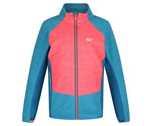 Regatta Polaire Technique Junior ELTER Effet Doudoune déperlante et Extensible Extol Stretch avec Ouverture zippée Polaire Enfant Petrol Blue/Petrol Blue FR : XL (Taille Fabricant : 158)