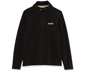 Regatta Polaire Technique Junior Hot Shot avec Ouverture 1/2 Zip Fleece Enfant Black/Black FR: 3XL (Taille Fabricant: 13 YR)