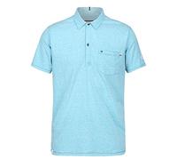 Regatta Polo 100% Coton Mando boutonné au Cou et avec Une Poche Poitrine T-Shirts/Polos/Vests Homme Maui Blue FR: L (Taille Fabricant: L)