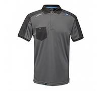 Regatta Polo de Travail Homme Tactical Threads Évacuant Rapidement L'humidité Offensive T-Shirts/Polos/Vests Homme Seal Grey FR: 2XL (Taille Fabricant: XXL)