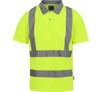 Regatta - Polo "Pro" Hi-Vis pour homme RG10989 (L) (Jaune)