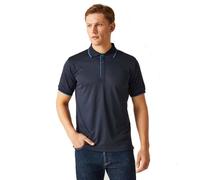 Regatta Polo Professionnel à Manches Courtes Navigate pour Homme, Bleu Marine/Bleu