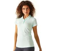 Regatta Women's Remex II Active Polo Shirt, Aqua uni Blanchi, 44 Femme