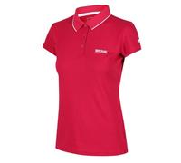 Regatta Polo Technique Maverick V Léger et Respirant pour séchage Rapide avec col boutonné T-Shirts/Polos/Vests Femme Dark Cerise FR: 5XL (Taille Fabricant: 26)