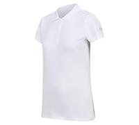 Regatta Polo Technique Sinton Léger et Respirant pour séchage Rapide avec col boutonné T-Shirts/Polos/Vests Femme White FR: M (Taille Fabricant: 14)