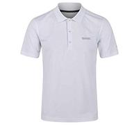 Regatta Polo Technique Sport Maverick V Léger, Respirant et Sèche Rapidement T-Shirts/Polos/Vests Homme White FR: S (Taille Fabricant: S)