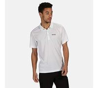 Regatta Polo Technique Sport Maverick V Léger, Respirant et Sèche Rapidement T-Shirts/Polos/Vests Homme White FR: S (Taille Fabricant: S)