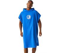 Regatta Adults Hooded Outdoor Surf Surfing Towel Poncho Serviette Unisexe, Bleu, S