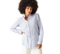 Regatta Primevere Chemise à manches longues en coton mélangé pour femme, Bleu hortensia., 14