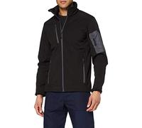 Regatta Professional Arcola Wind Resistant 3-Layer Waterproof Membrame Softshell Jacket Blouson Homme, Noir/Gris, L