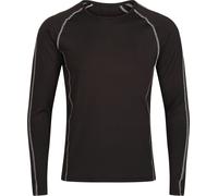 Regatta Professional - Haut de couche de base pour hommes Manches longues RG9136 (XL) (Noir)
