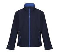 Regatta Professional Kids' Ablaze 2-Layer Softshell Veste, Bleu Marine New Royal, 5-6 Ans Garçon