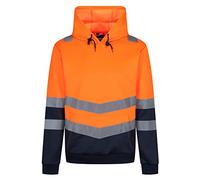 Regatta Professional Men's Hi-vis Overhead Hoodie Sweat à Capuche, Orange, XL Homme