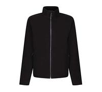 Regatta Professional Men's Honestly Made Recycled Full Zip Microfleece Veste Polaire, Noir, 3XL Homme