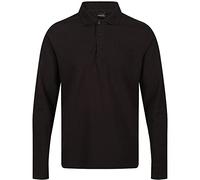 Regatta Professional Mens Pro 65/35 Classic Long Sleeve Polo Shirt, Noir, XL Homme