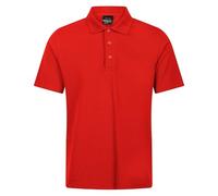 Regatta Professional Mens Pro 65/35 Short Sleeve Polo T Shirt, Rouge Classique, XS Homme