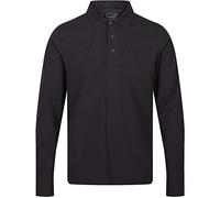 Regatta Professional Mens Pro 65/35 Classic Long Sleeve Polo Shirt, Gris, L Homme
