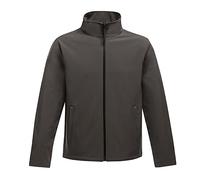 Regatta Professional Regatta Ablaze Men's Printable Softshell Veste, Multicolore-Gris/Noir (Seal Grey/Black), L Homme