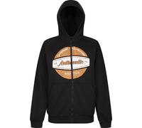 Regatta Professional - Sweat à capuche avec fermeture éclair sur toute la longueur pour homme RG9296 (XL) (Noir)