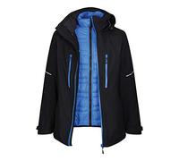 Regatta Professional Men's X-Pro Evader III 3 in 1 Waterproof Insulated Jacket Veste, Noir, XL Homme