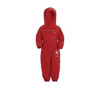 Regatta Puddle IV - Combinaison imperméable - Bébé et Enfant - Unisex - Rouge (Pepper) - Taille: 60-72 mois (116 EU)