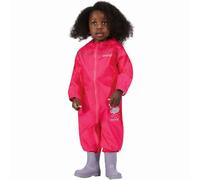 Regatta Puddle IV - Combinaison imperméable - Mixte Enfant - -Rose (Jem)-Taille : 18-24 mois (92 EU)
