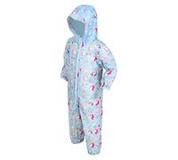 Regatta Puddle IV Combinaison tout-en-un unisexe pour enfant Motif licorne Bleu 60-72 mois