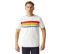 Regatta Rayonner T-Shirt Graphique à Manches Courtes pour Homme, Blanc, 3XL