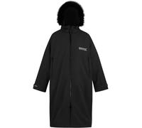 Regatta Regatta Grey Adult Waterproof Faux Fur Hood Changing Robe