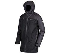 Regatta RMP253 Veste Imperméable Isolée Homme Black/Ash FR : M (Taille Fabricant : M)