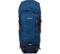 Regatta - Sac à dos de randonnée "Highton V2", 65l RG9903 (taille unique) (Bleu marine/bleu jean foncé)