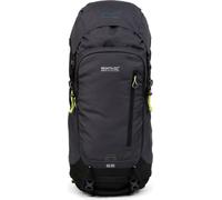Regatta - Sac à dos de randonnée "Highton V2", 65l RG9903 (Taille unique) (Noir/gris moyen)