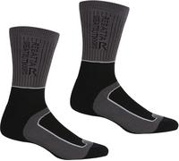 Regatta - "Samaris 2 Season" chaussettes de bottes pour femmes RG6046 (39,5 EU, 42 EU) (Gris vert/gris acier clair)