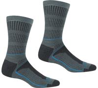 Regatta - "Samaris 3 Season" chaussettes de bottes pour femmes RG6074 (39,5 EU - 42 EU) (Gris/Bleu)