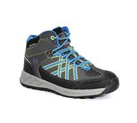 Regatta Kids' Samaris Mid Waterproof Hiking Boot Briar/FrBlue C11 (29) Unisex