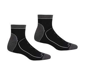 Regatta Samaris Sock, Chaussettes Homme, Black/DarkSteel, 6-8