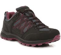 Regatta Samaris Waterproof Walking Shoes Noir/Violet 3 (36) Female