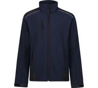 Regatta Sandstorm Veste de travail / Veste Softshell pour homme BC815 (2XL) (Bleu marine/Noir)