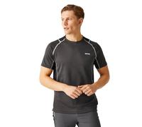 Regatta Shirt Virda Iv pour Homme, Gris cendré/Noir